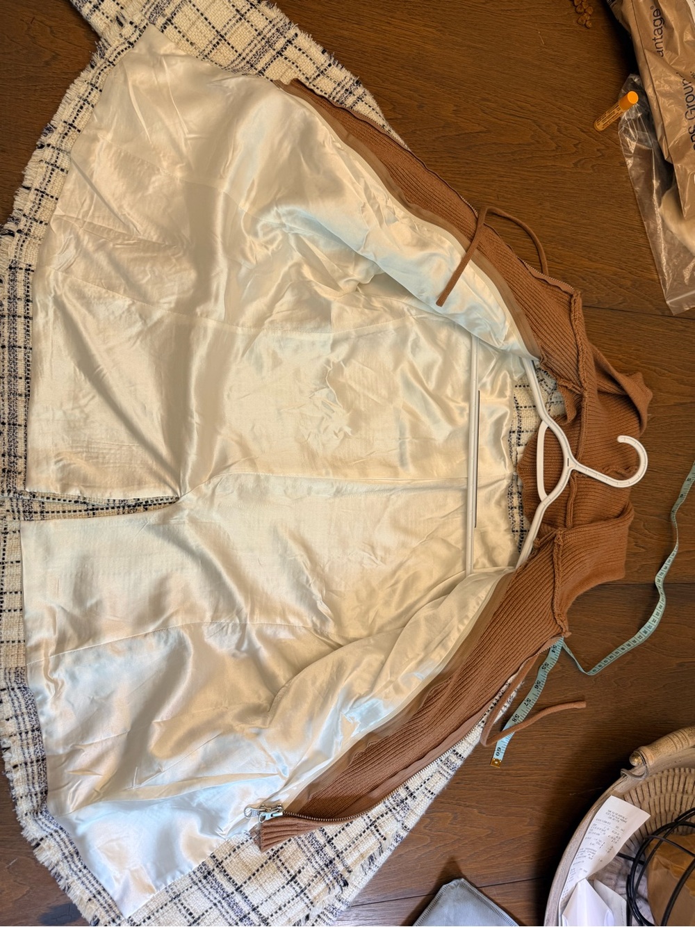 Anthropologie Tweed Dickie Blazer - Picture 10 of 12